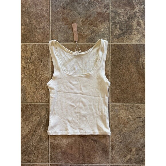 Skims Cotton Rib Tank Bone Size XL - Picture 1 of 7
